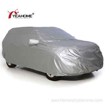 Durable Silver Coating Auto Car Covers Waterproof